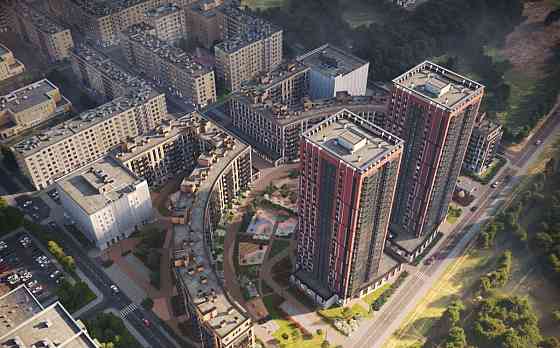 3-комн. квартира, 90.03 м2, 14/25 эт. Санкт-Петербург