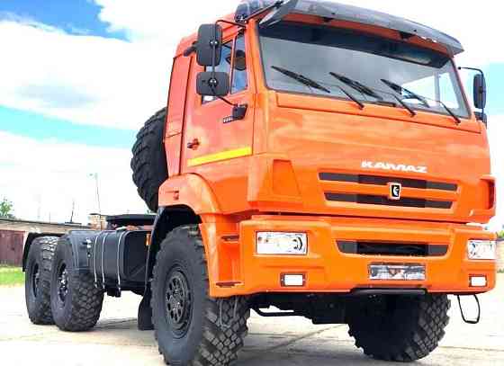 Тягач КАМАЗ 53504-50, колесная формула 6х6, грузоподъемность 12.72 т, бак 350+210 л Набережные Челны