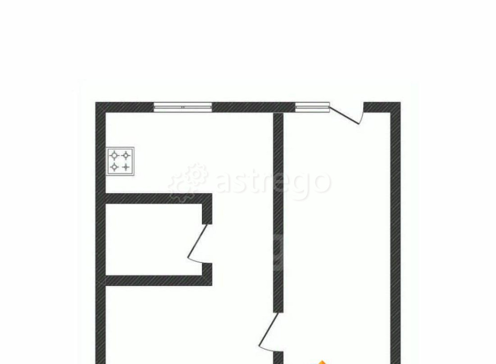 1-комн. квартира, 37 м2, 4/10 эт. Бийск - изображение 3