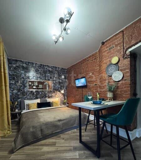 1-комн. апарт-ы, 28 м2, 1/3 эт. Москва - изображение 1