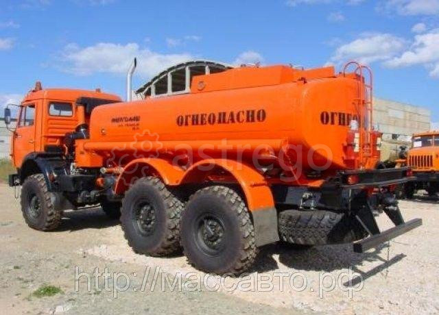 Автоцистерна нефтепромысловая АЦН-10 Техвода УРАЛ 4320, КАМАЗ 43118 Самара - изображение 1