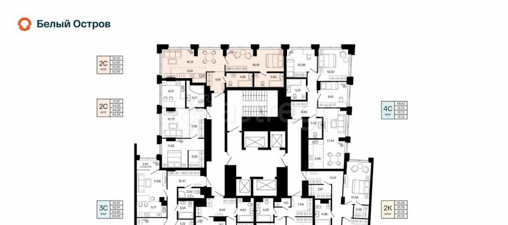 2-комн. квартира, 52.65 м2, 4/31 эт. Уфа - изображение 6
