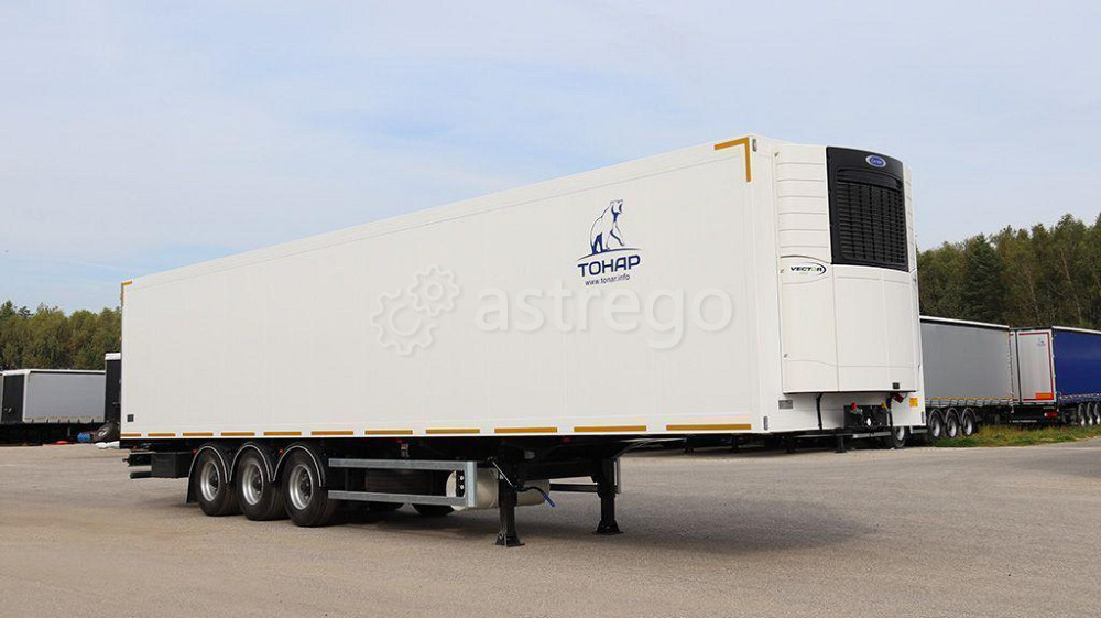 Полуприцеп-рефрижератор Тонар R3-13 97861 ХОУ Carrier Vector 155, L-13,6 м, 3 оси, V-85 м3, ССУ-1150 Краснодар - изображение 1