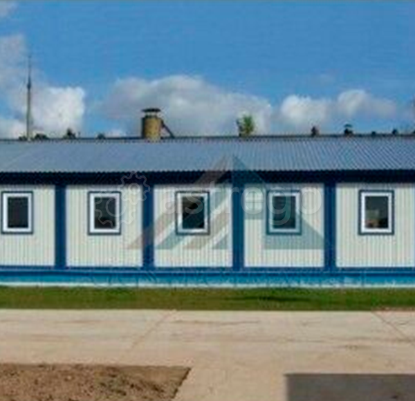 Модульное здание общежитие БКМ20 6х16,8 м GGStroyMarket, Россия Москва - изображение 1