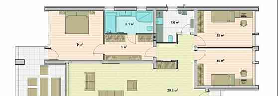 Коттедж, 190.1 м2, 7.92 сотки, 1 эт. Балашиха