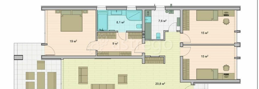 Коттедж, 190.1 м2, 7.92 сотки, 1 эт. Балашиха - изображение 5