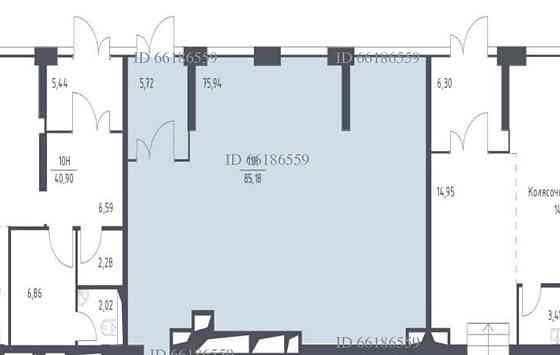 Торговое помещение, 85.18 м2 Красногорск