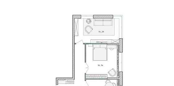 2-комн. квартира, 59.3 м2, 9/17 эт. Пушкино