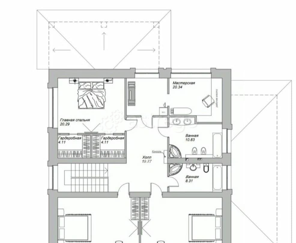 Дом, 330 м2, 15 соток, 2 эт. Москва - изображение 4