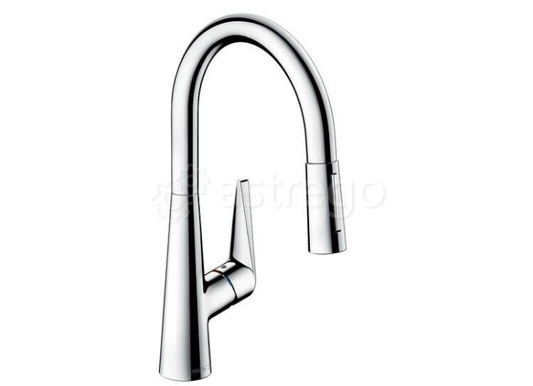 Смеситель для кухни Hansgrohe, Talis M51, тип открывания воды - однорычажный 72813000 Москва - изображение 1