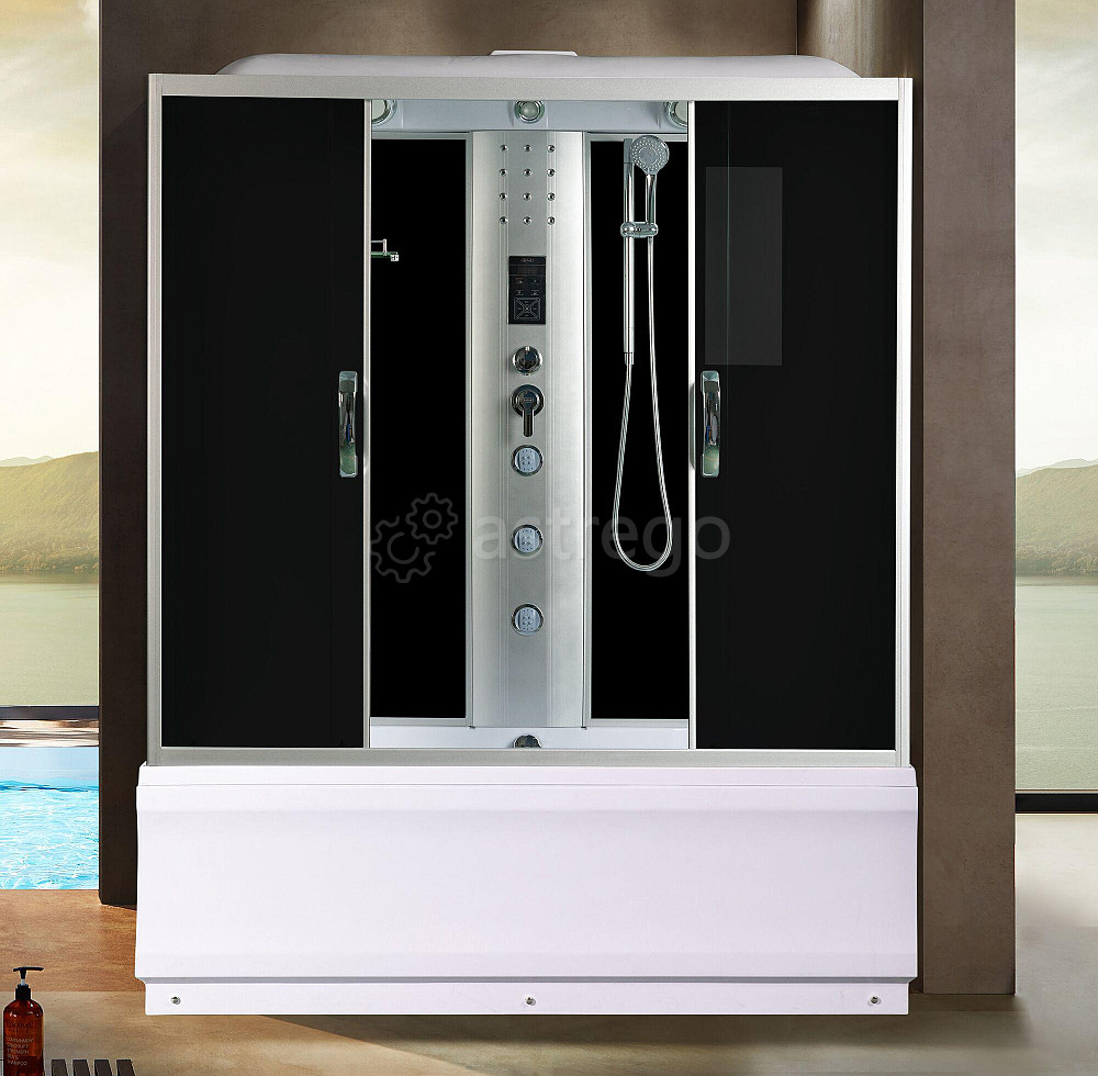 Душевая кабина 150х70 высокий поддон River Sena ТН Красноярск - изображение 1