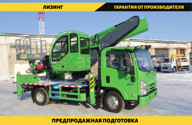 Автовышка на шасси Isuzu Elf 28 м Благовещенск - изображение 1