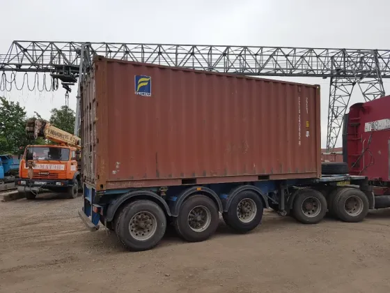 20-футовый контейнер — купить морской контейнер в СПб с доставкой Санкт-Петербург