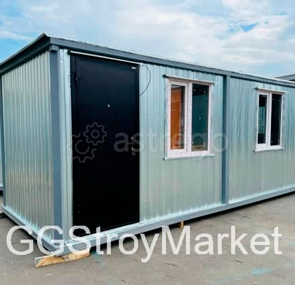 Бытовка металлическая утепленная для проживания БК-02 GGStroyMarket, Россия Москва - изображение 1