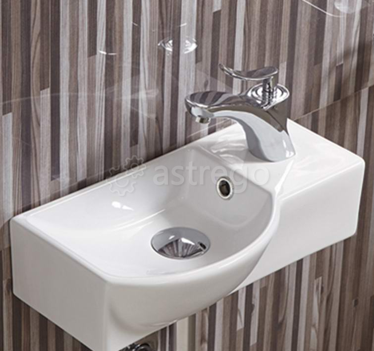 Раковина подвесная Cerama LUX 7947 СL (50,5х23,5х12,5) Красноярск - изображение 1