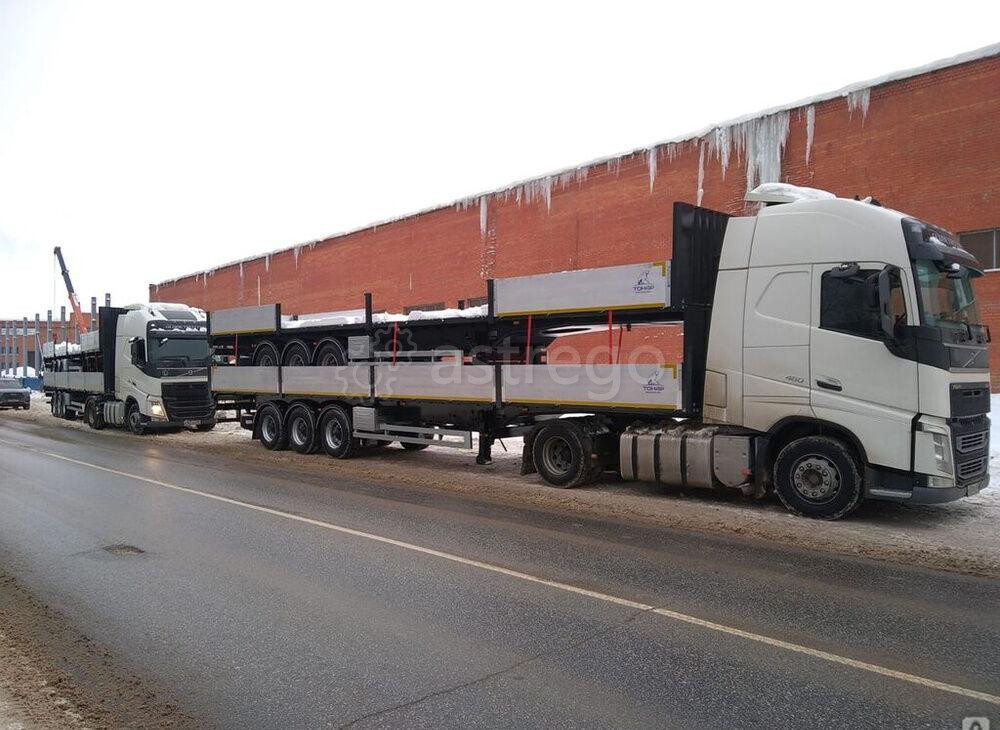 Бортовой полуприцеп Тонар B3-13/K (9888) Москва - изображение 1