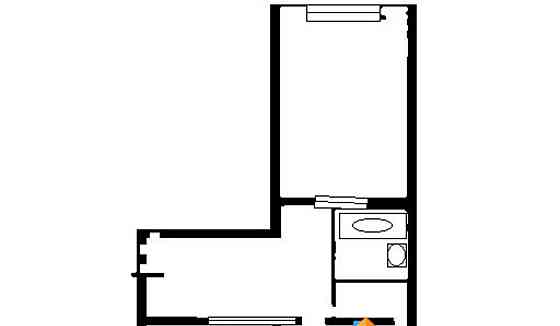 2-комн. квартира, 64 м2, 3/24 эт. Одинцово