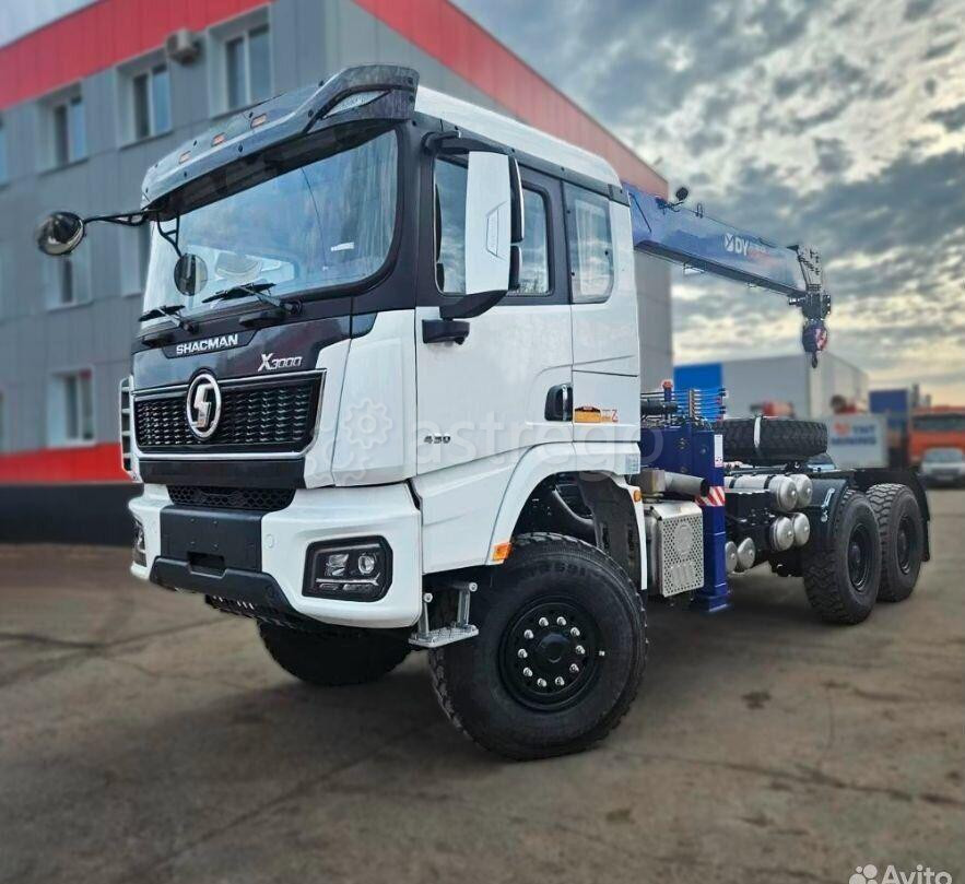Бортовой грузовик Shacman X3000 с КМУ DongYang, 2025 Набережные Челны - изображение 1