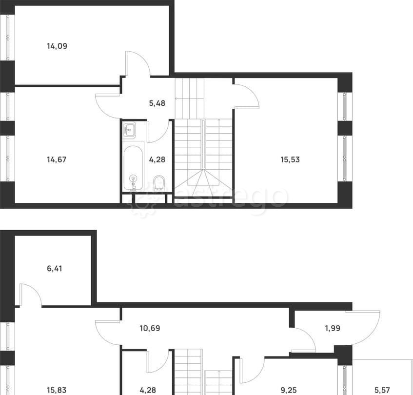 Таунхаус, 108 м2, 2 эт. Москва - изображение 7