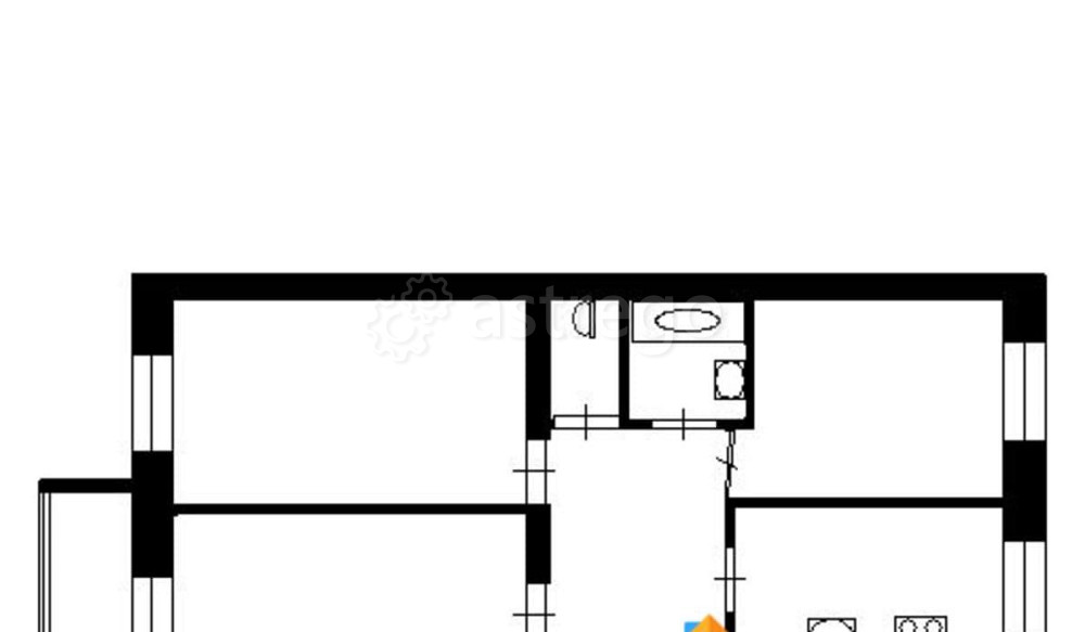 3-комн. квартира, 60 м2, 5/5 эт. Балашиха - изображение 7