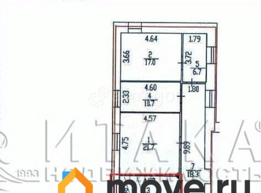 Комната, 13.1 м2, 2/4 эт. Санкт-Петербург - изображение 4