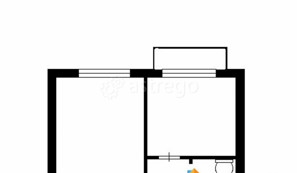1-комн. квартира, 38 м2, 11/12 эт. Москва - изображение 7