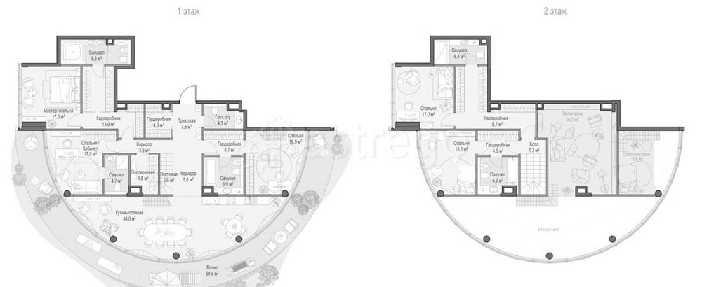 5-комн. квартира, 293.6 м2, 1/9 эт. Москва - изображение 1