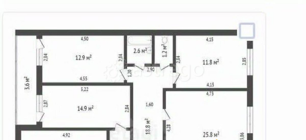 4-комн. квартира, 120.7 м2, 8/9 эт. Стерлитамак - изображение 6