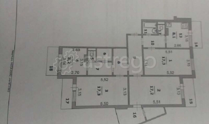 4-комн. квартира, 98 м2, 2/10 эт. Белгород - изображение 9