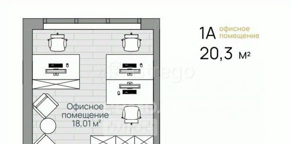Офис, 20.3 м2 Котельники - изображение 1