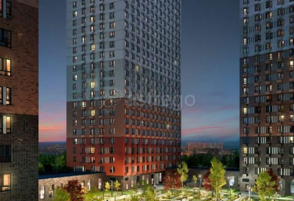 1-комн. квартира, 33.4 м2, 3/32 эт. Москва - изображение 1