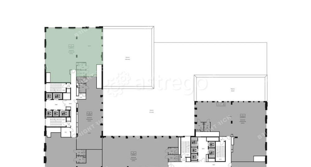 Офис, 221.87 м2 Москва - изображение 2