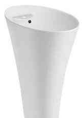 Раковина напольная Cerama LUX WK 8100 (42,5х42,5х95) Красноярск