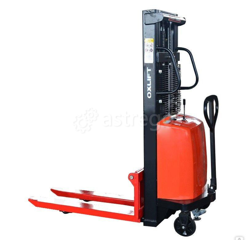 Штабелер с электроподъемом Oxlift SES3515 (1500 кг) Сургут - изображение 1