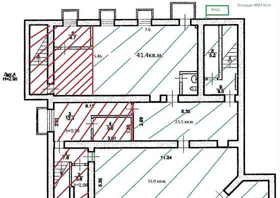 Свободного назначения, 152 м2 Мирный
