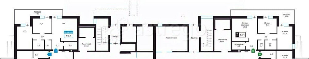 Свободного назначения, 125 м2 Красногорск - изображение 4