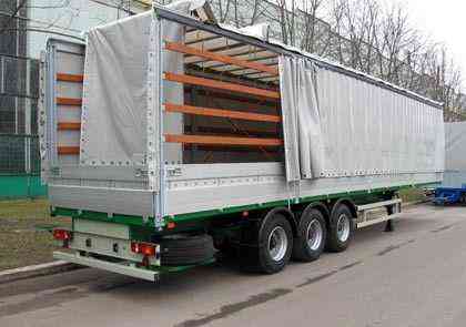 Полуприцеп бортовой тентованный МАЗ 975830-3024 Самара