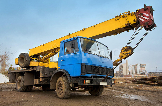 Автокран 25 т Камышин КС-55713-7К-4 на шасси МАЗ-6312 6х4 Самара - изображение 1