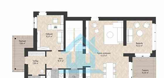 Коттедж, 242 м2, 13 соток, 2 эт. Санкт-Петербург