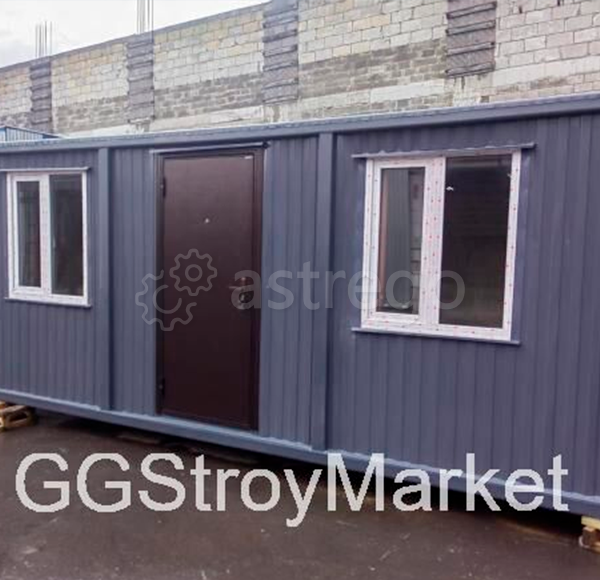 Бытовка для дачи БК-03 цветная 7х2.4 м GGStroyMarket, Россия Москва - изображение 1