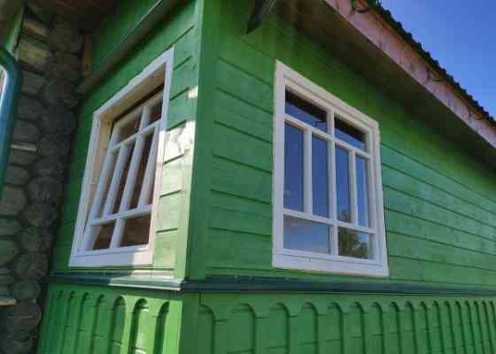 Окно деревянное для беседки 1000х800 мм Москва