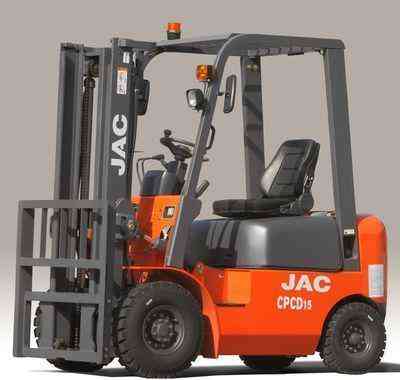 Вилочный погрузчик JAC CPCD15, грузоподъемность 1500 кг, дизельный/бензиновый двигатель Уфа