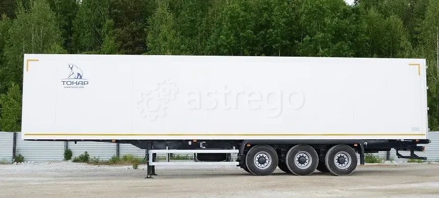 Полуприцеп изотермический Тонар R3-13 97861 L-13, 6 м 3-оси V-85 м3 Краснодар - изображение 1