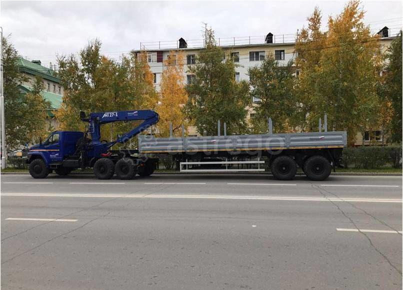 Бортовой полуприцеп УЗСТ 9175-05-20Б2, г/п 18.5 т. Самара - изображение 1