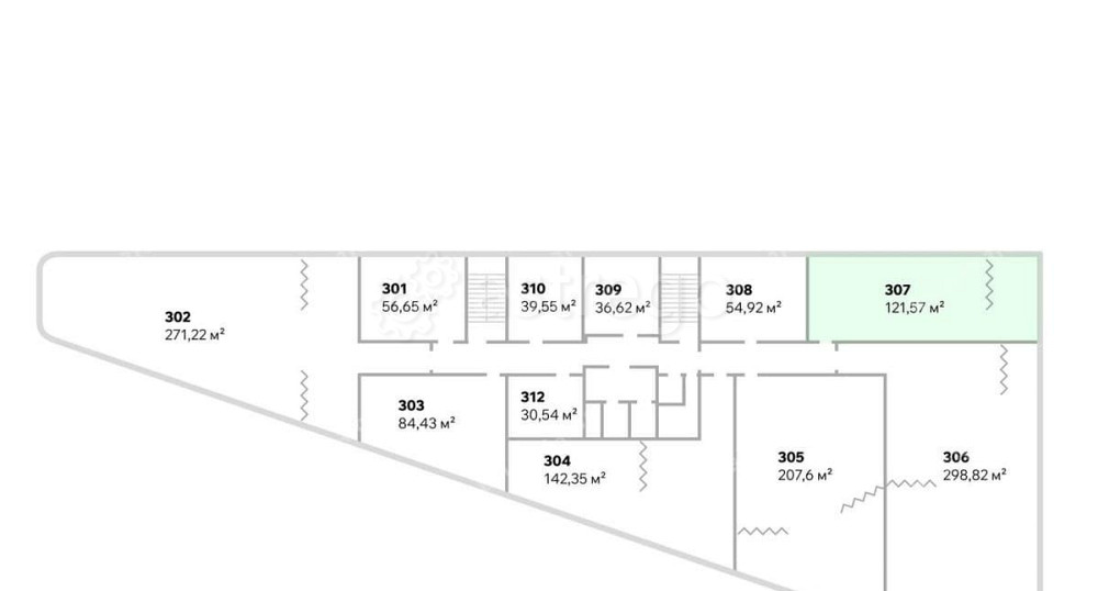 Офис, 121.57 м2 Санкт-Петербург - изображение 4