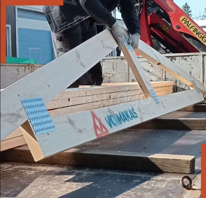 Деревянные фермы VOIMAKAS — прочные стропильные конструкции для вашей кровли Санкт-Петербург - изображение 2