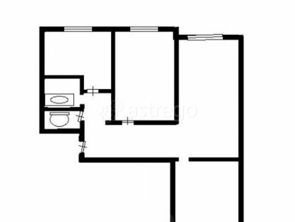 3-комн. квартира, 65 м2, 1/12 эт. Москва - изображение 5