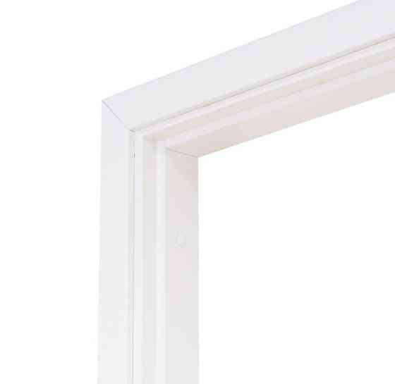 Коробка дверная Олови комплект Белая М9 870x74x30 мм ламинированная Санкт-Петербург