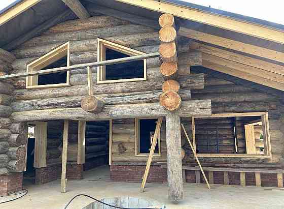 Окно деревянное со стеклопакетом под крышу 1200х800 мм Москва