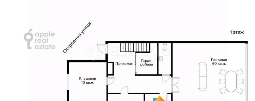 5-комн. квартира, 230 м2, 1/2 эт. Москва - изображение 3